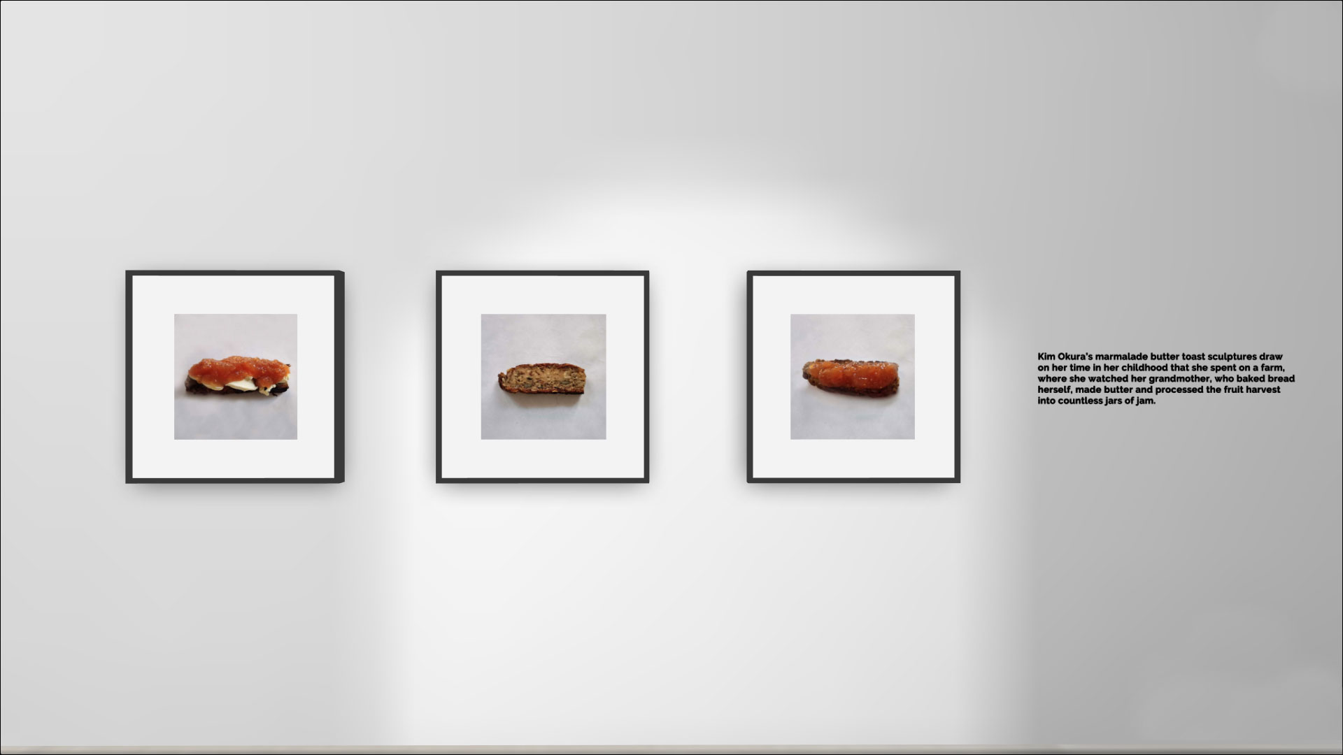 0 Kim Okura exhibition view ausstellung s ansicht THREE TOASTS