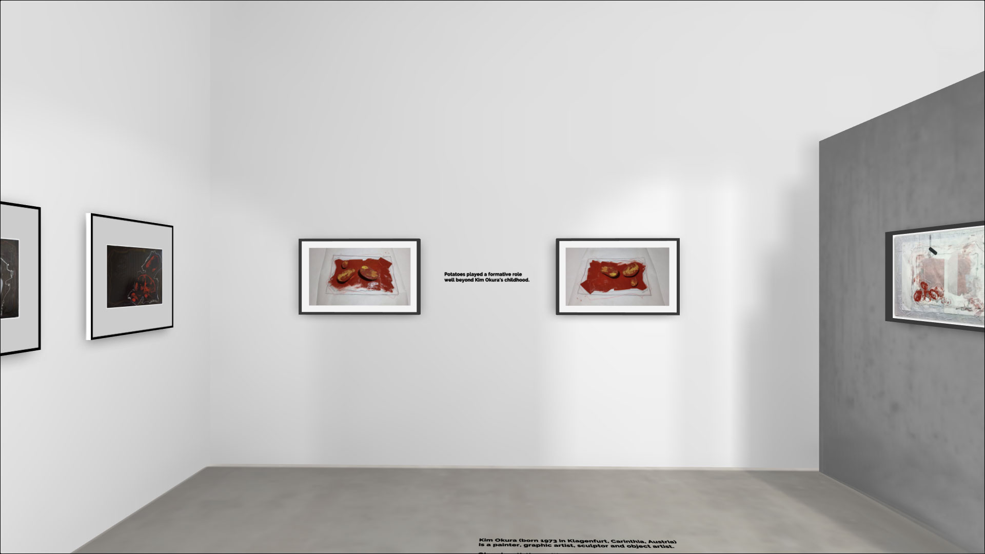 7 Kim Okura exhibition view Three Toasts And Some Potatoes