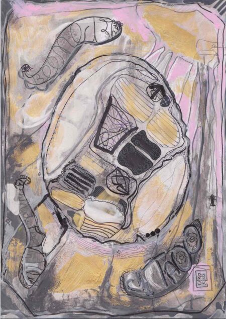 Egg Eight - 8 - The Goat - Kim Okura Egg Series