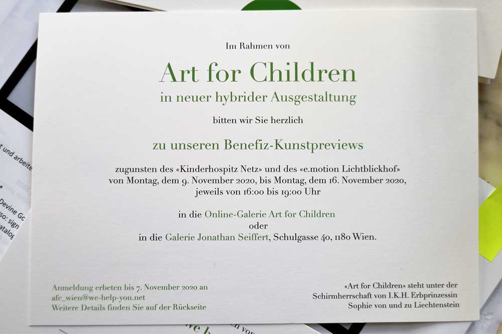 Flyer 2 Web Art For Children KIM OKURA Einladung