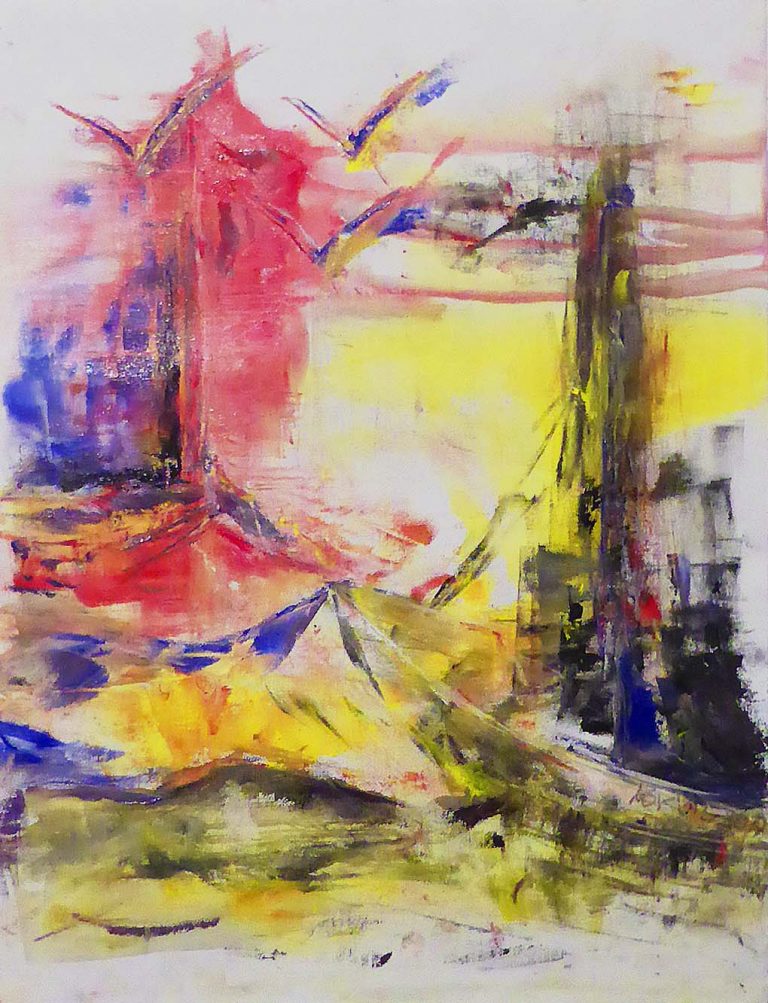 Italy 3 Kim Okura Aquileia 2017 Oil on Canvas