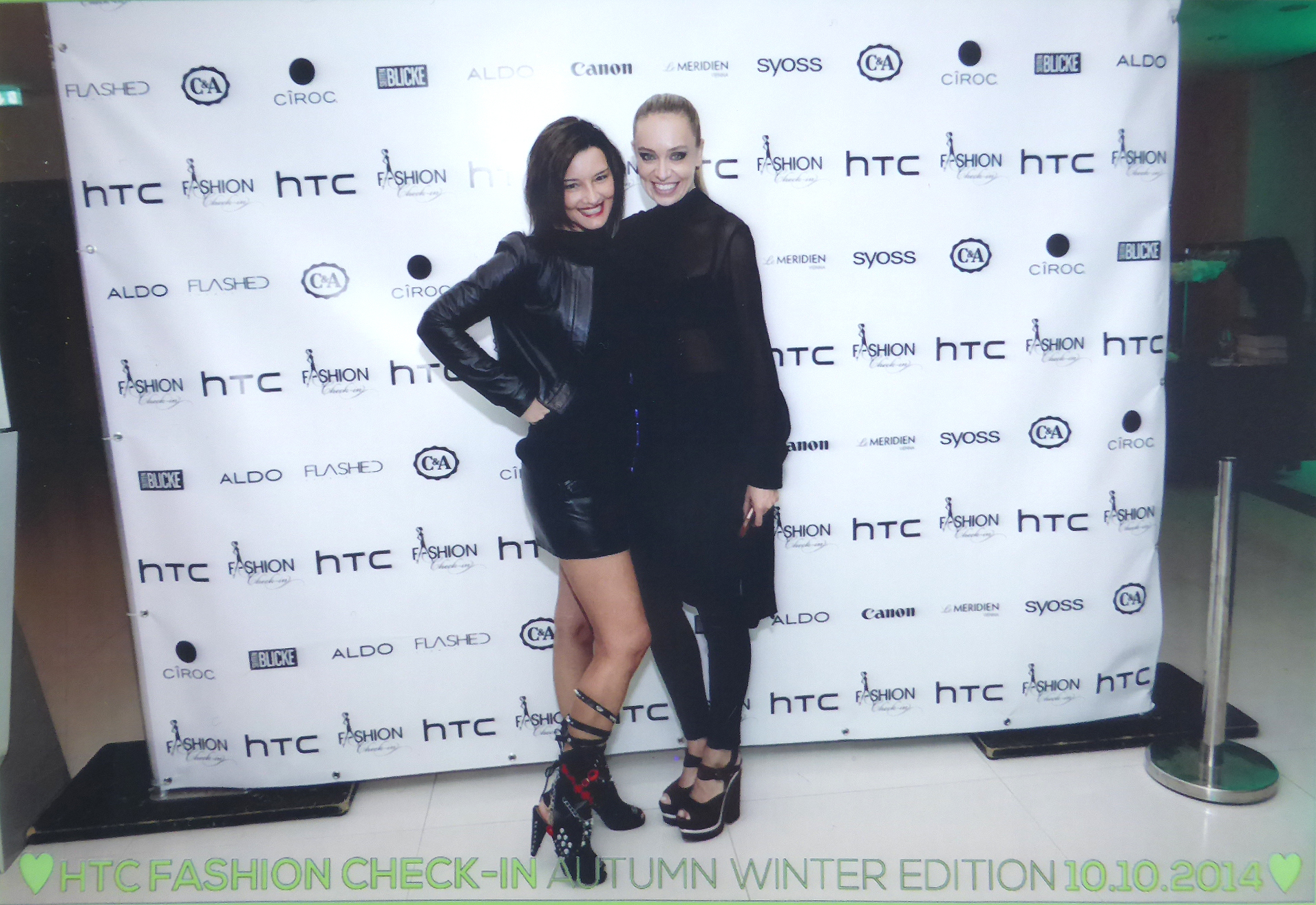 Liliana Klein & Kim Okura am HTC Fashion Check-In Le Méridien Vienna